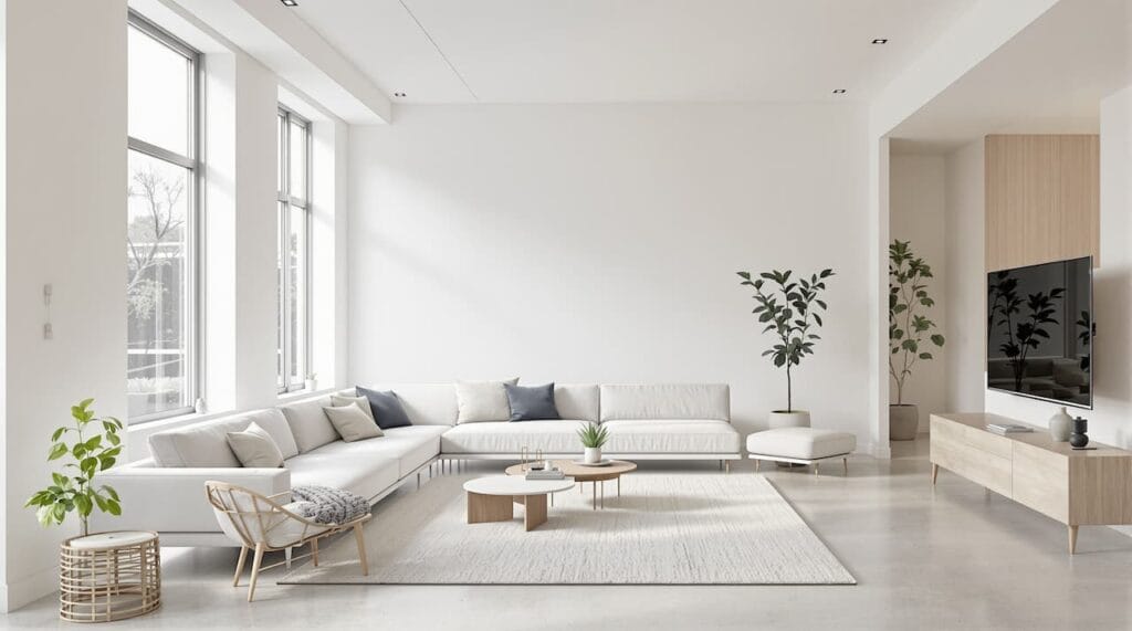 opgeruimd minimalistisch interieur minimalisme interieur