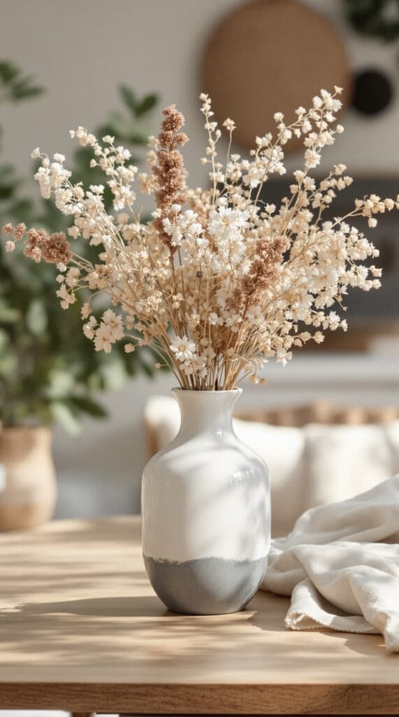 housewarming cadeau droogbloemen