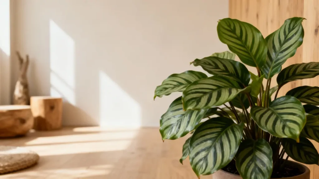 Calathea: bruine bladeren herstellen